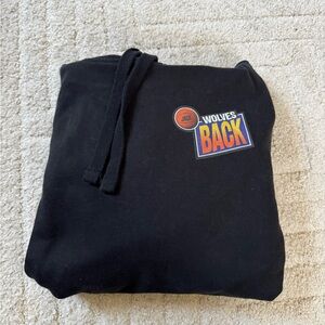 Jack Wolves Back Black Pullover Hoodie